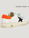 Women's May Superstar Orange Tab Low Top Sneakers White - GOLDEN GOOSE - BALAAN 5