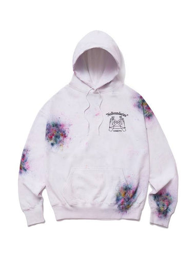 Hand Spray Dyed Hoodie White - CONECTX - BALAAN 1