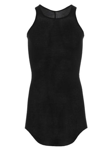 FW 23 24 Tank top Basic Rib RU02C7150RC09 - RICK OWENS - BALAAN 1