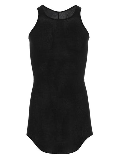 FW 23 24 Tank top Basic Rib RU02C7150RC09 - RICK OWENS - BALAAN 1