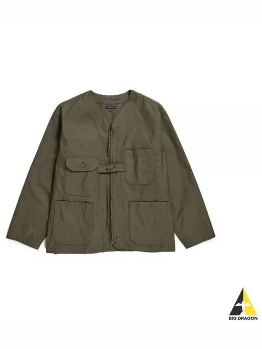 Shooting Jacket Olive CP Weather Poplin 23F1D061 NQ219 EU001 - ENGINEERED GARMENTS - BALAAN 1