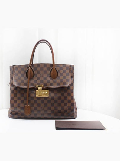 Damier Eben Ascot Women s Tote Bag N41273 - LOUIS VUITTON - BALAAN 2