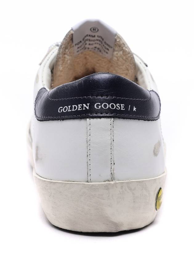 Women's Navy Tab Superstar Low Top Sneakers White - GOLDEN GOOSE - BALAAN 5