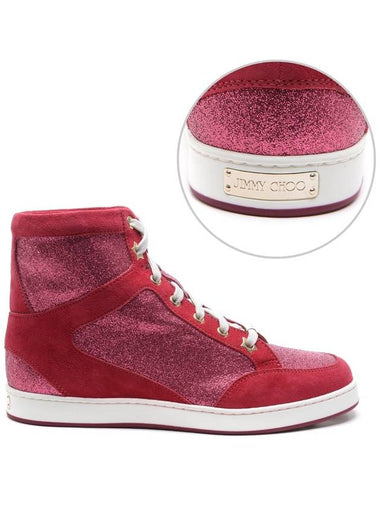 Women's High Top Sneakers - JIMMY CHOO - BALAAN 1