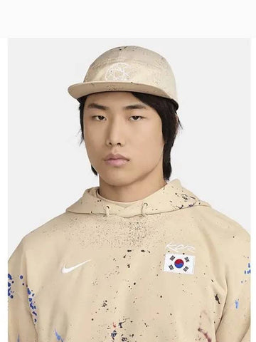 Korea Fly Dry Fit Breaking Cap Sanddrift White FN7243 126 700298 - NIKE - BALAAN 1