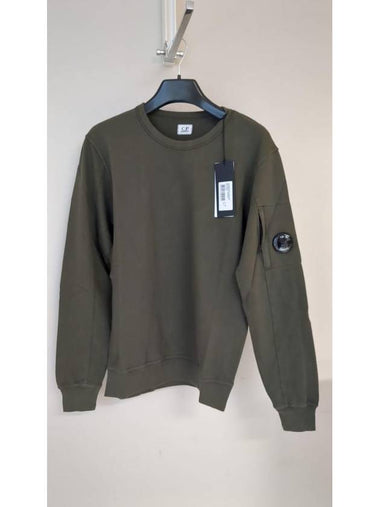 Lens Wappen Logo Sweatshirt Green - CP COMPANY - BALAAN 1