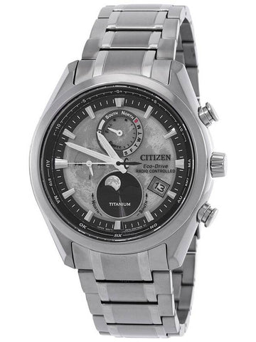 Citizen Tsuki-yomi A-T Perpetual World Time Grey Dial Men's Watch BY1010-57H - CITIZEN - BALAAN 1