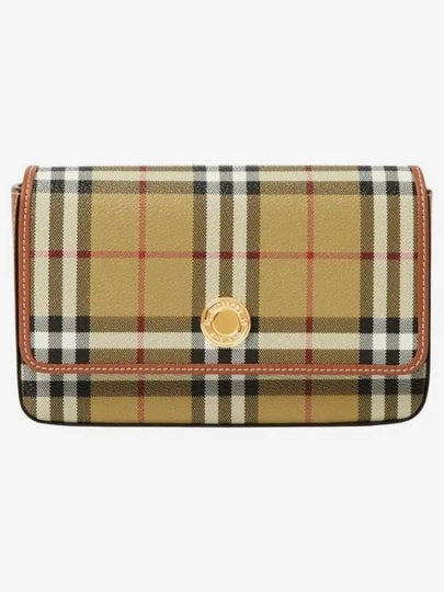 Hampshire Check Cross Bag Archive Beige - BURBERRY - BALAAN 2