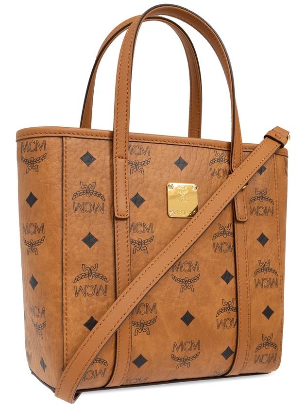 MCM Handbag With Monogram, Women's, Brown - MCM - BALAAN 4