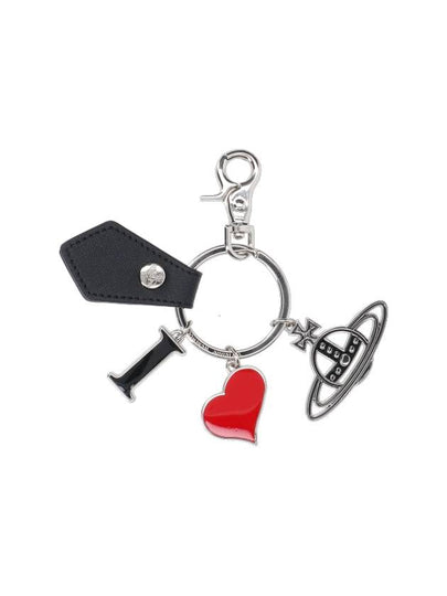 I Love ORB Keyring Silver - VIVIENNE WESTWOOD - BALAAN 2