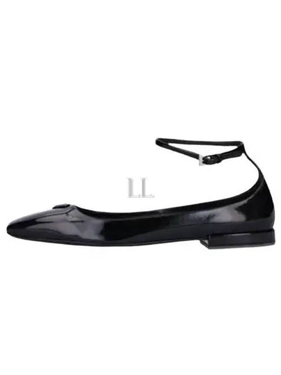 Patent Leather Ballerina Flats Black - PRADA - BALAAN 2