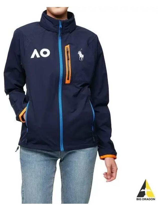 W Australian Open Windbreaker Navy - POLO RALPH LAUREN - BALAAN 1