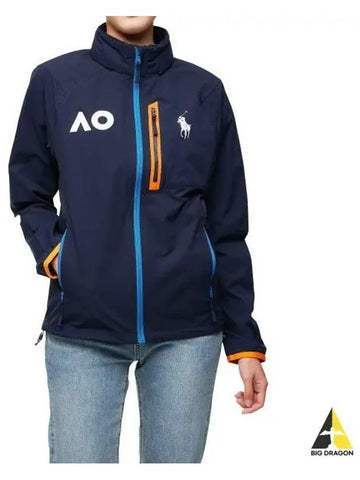 W Australian Open Windbreaker Navy - POLO RALPH LAUREN - BALAAN 1