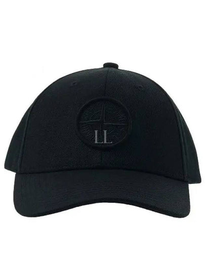 Embroidered Logo Ball Cap Black - STONE ISLAND - BALAAN 2