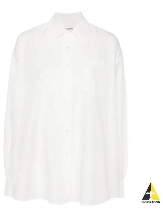 Borrowed Poplin Shirt White - OUR LEGACY - BALAAN 2