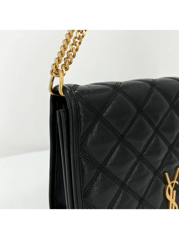 Becky gold chain crossbag shoulder bag black - SAINT LAURENT - BALAAN 6