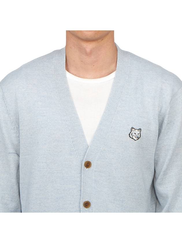 Bold Fox Head Patch Regular Cardigan Black - MAISON KITSUNE - BALAAN 6