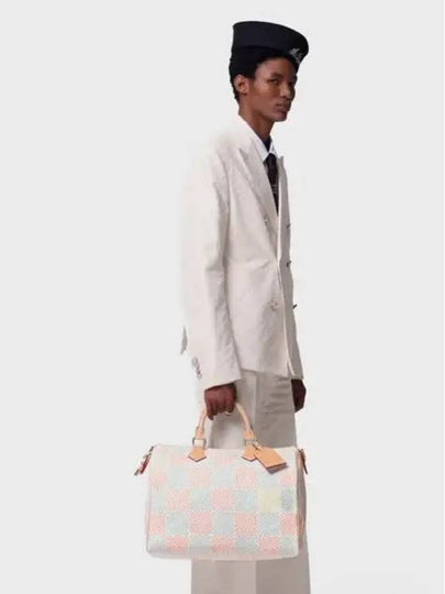 Speedy 40 Bandouliere Duffel Bag White - LOUIS VUITTON - BALAAN 2