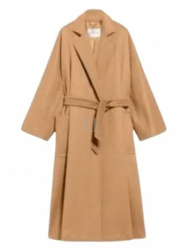 Olea Cashmere Single Coat Camel - MAX MARA - BALAAN 1