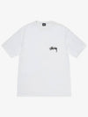 Cherries Short Sleeve T-Shirt White - STUSSY - BALAAN 3