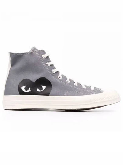 Play New Big Heart Chuck 70 High Low Top Sneakers P1 K122 1 Gray - COMME DES GARCONS - BALAAN 2