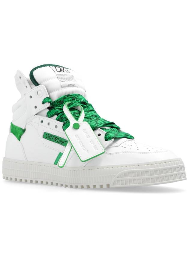 24 ss Leather Sneakers WITH Iconic Zip Tie OMIA065S24LEA0050155 B0650995992 - OFF WHITE - BALAAN 5