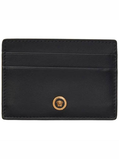 Medusa Leather Card Wallet Black - VERSACE - BALAAN 2