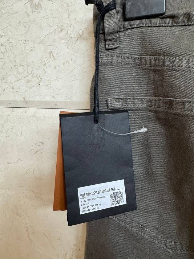 Zegna Gray Slim Fit Stretch Linen Cotton Denim Jeans 31 - ERMENEGILDO ZEGNA - BALAAN 3