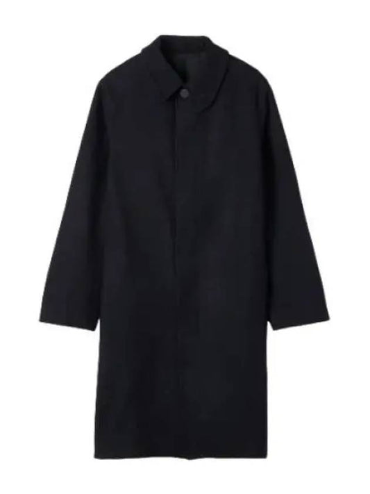 Mondial wool overcoat navy - STUDIO NICHOLSON - BALAAN 1