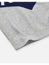 Houston Two-Tone Logo Cotton Sweatshirt Navy Grey - ISABEL MARANT - BALAAN 5