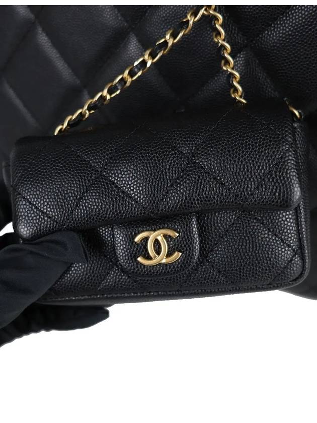 Small Black Caviar Gold Plated AS4940 B17067 94305 - CHANEL - BALAAN 9