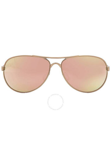 Oakley Feedback Prizm Rose Gold Aviator Ladies Sunglasses OO4079 407944 59 - OAKLEY - BALAAN 1