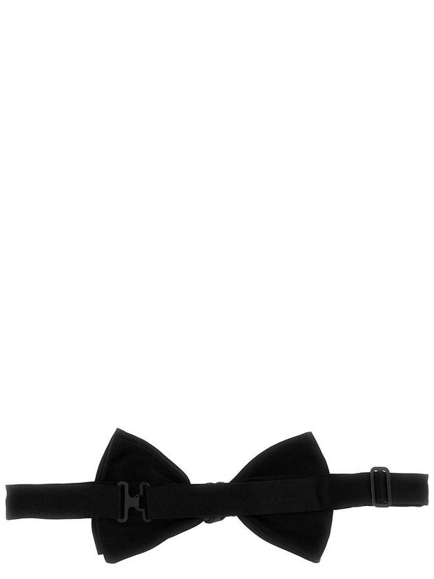 Men s Silk Satin Bow Tie Black - DOLCE&GABBANA - BALAAN 3