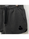 Mipha Logo Banding Shorts Black - ISABEL MARANT ETOILE - BALAAN 5