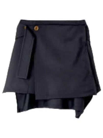 Meghan Kilt Unbalance Skirt Black - VIVIENNE WESTWOOD - BALAAN 2