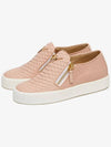 Women's Snakeskin Pink Slip-Ons RS7006 ROSA - GIUSEPPE ZANOTTI - BALAAN 2