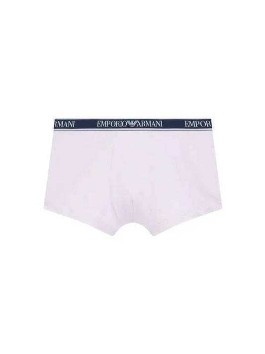 UNDERWEAR Men s Logo Banding Solid Stretch Drawn Light Purple - EMPORIO ARMANI - BALAAN 1