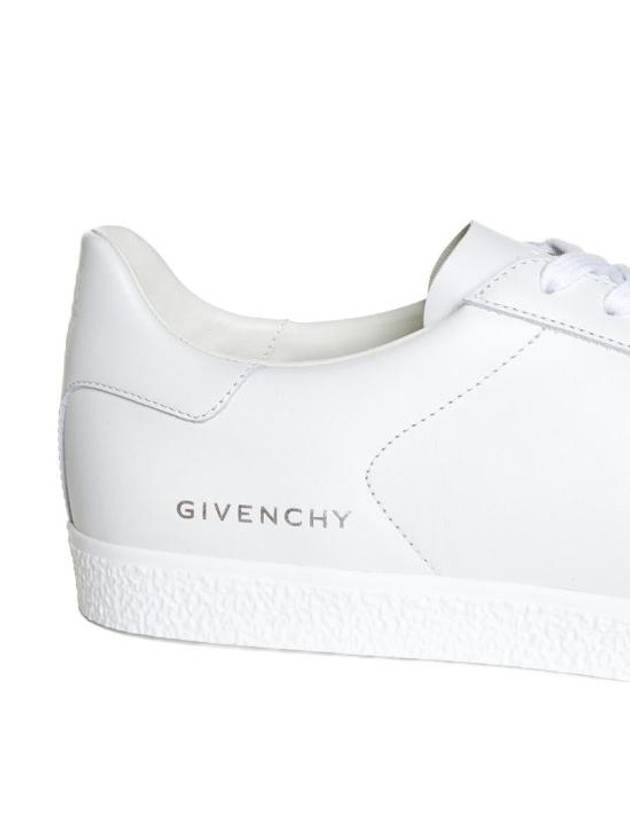 Logo Debossed Town Low Top Sneakers White - GIVENCHY - BALAAN 5