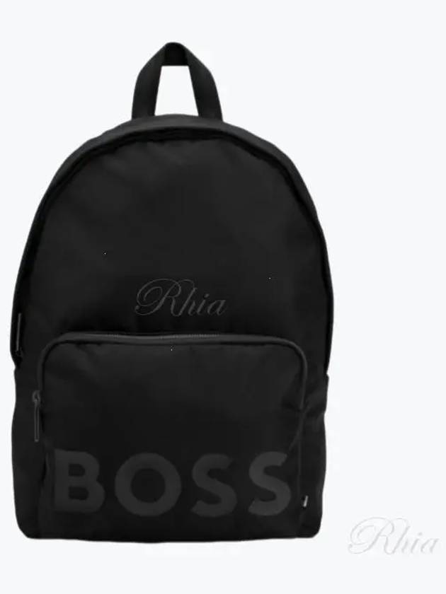 Logo Detail Backpack Black - HUGO BOSS - BALAAN 2