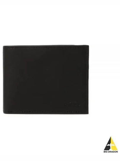 Leather Half Wallet Black - HUGO BOSS - BALAAN 2