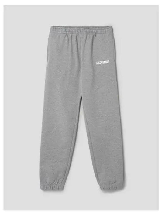 Unisex Le Jogging Jacquemus Gray Domestic Product - JACQUEMUS - BALAAN 1