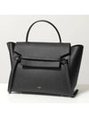 Mini Belt Tote Bag Black - CELINE - BALAAN 2