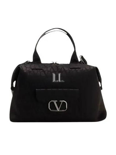 Boston Iconographe Tote Bag Black - VALENTINO - BALAAN 2