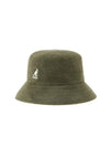 K3050ST OIL GREEN Bermuda bucket hat - KANGOL - BALAAN 3