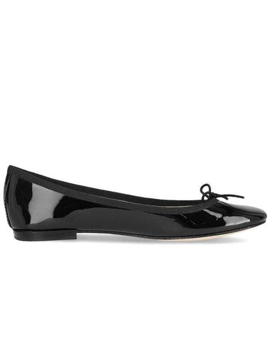 Women's Cendrillon Leather Ballerinas Black - REPETTO - BALAAN 1