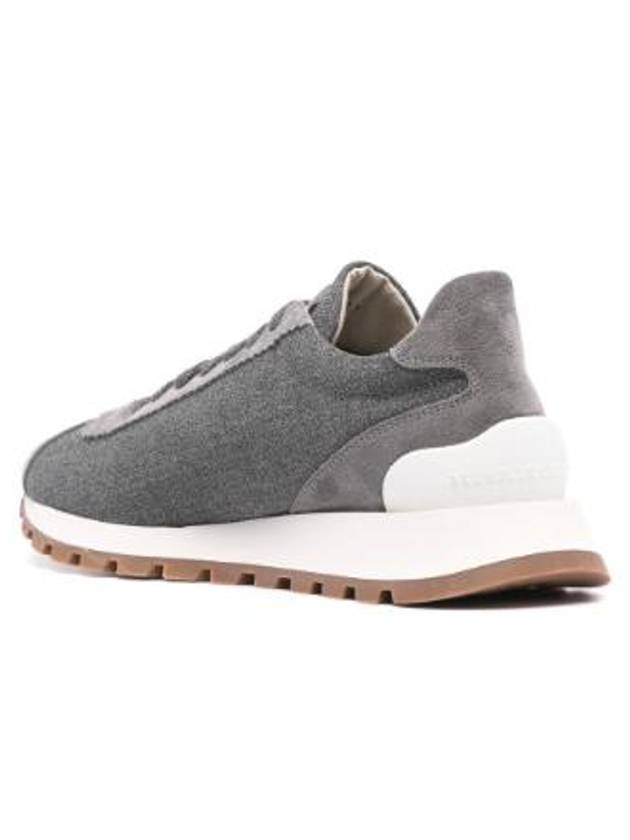 Runner low top sneakers gray - BRUNELLO CUCINELLI - BALAAN 6