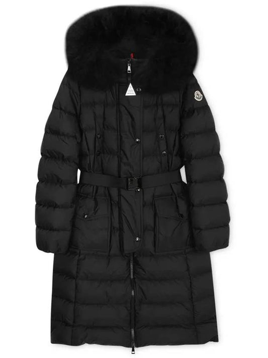 Women's Khloe Long Down Padding Black - MONCLER - BALAAN 2