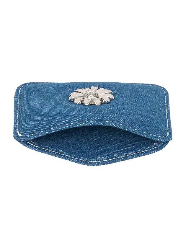 Daisy Slim Mini Card Wallet Denim - LE MASQUE - BALAAN 6