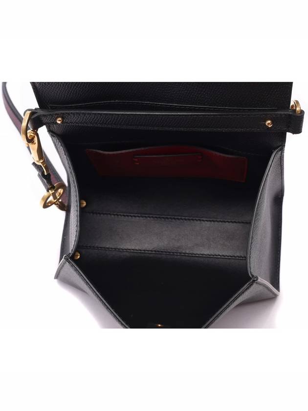 V Logo Tote Bag Black - VALENTINO - BALAAN 7