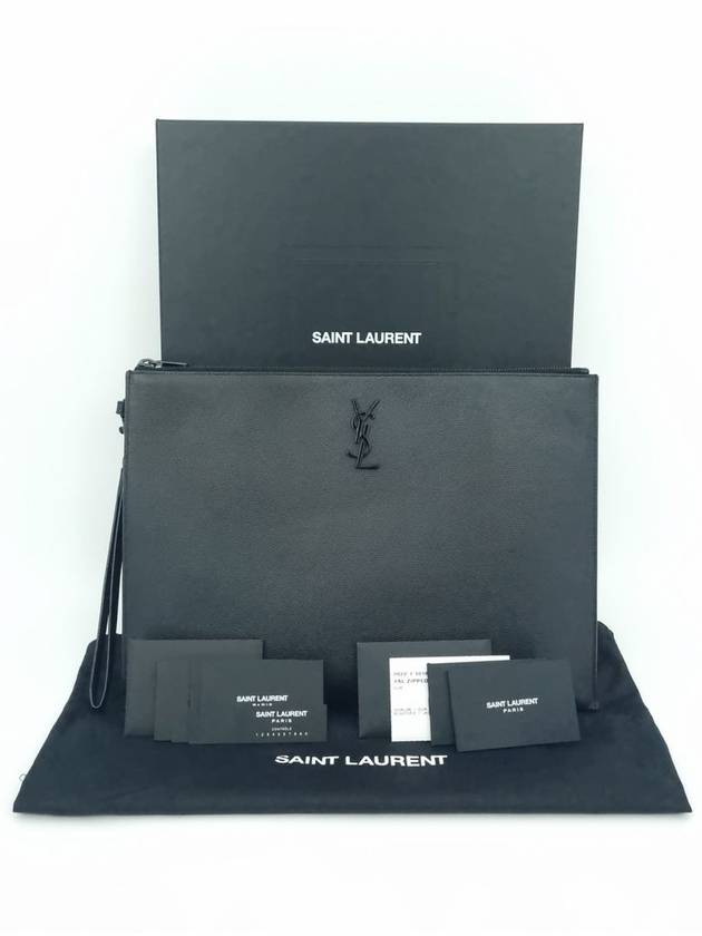 Monogram Clutch 667691 - SAINT LAURENT - BALAAN 10